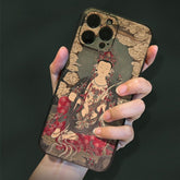 iPhone 16 Pro Max Case 6.7″ - Textured Art Design, TPU Material, Manjushri Pattern